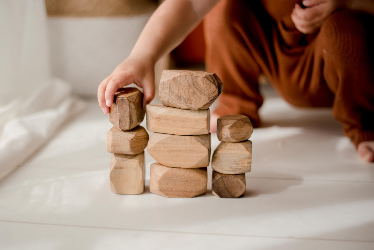 QToys Australia Natural wooden gems