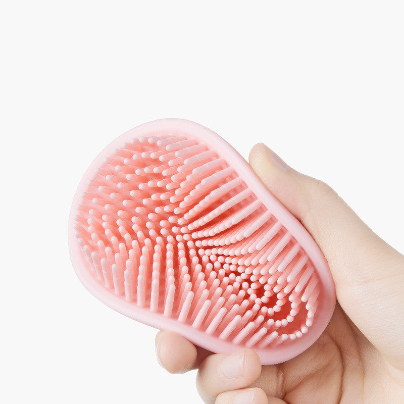 Baby Shower Brush To Remove Dandruff Silicone Scrubbing